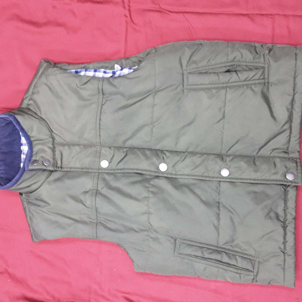 Brooks Brothers 346 Puffy Vest Size Medium Dark Green